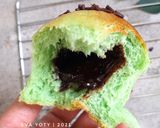 Foto langkah ke 8 dari resep Roti sobek Pandan Cokelat.