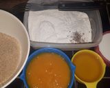 A picture of step 1 of Eggless Mango Cake.