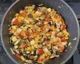 Foto del paso 3 de la receta: Curry de pollo, garbanzos y verduras
