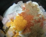 A picture of step 1 of Reshmi chicken Handi.