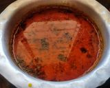A picture of step 7 of Mutton sukha and mutton curry.