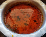 A picture of step 7 of Mutton sukha and mutton curry.