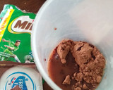 Foto langkah ke 3 dari resep Es Kocok Pokat Milo.