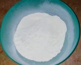 A picture of step 1 of Roghni Naan dough.