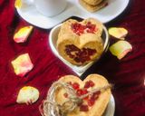 A picture of step 5 of Coconut heart cookies recipe in English.