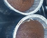 A picture of step 2 of Chocolate spong cake.