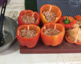 Foto del paso 3 de la receta: Pimientos rellenos de atún y arroz