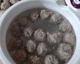 Foto langkah ke 2 dari resep Bakso Sapi Homemade.