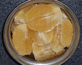 A picture of step 1 of The Best Orange Jam Recipe.
