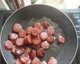 Foto langkah ke 2 dari resep Lapchiong (sosis babi) asam manis ala2.