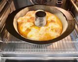 A picture of step 6 of Corn and Mascarpone Cake.