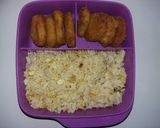 Foto langkah ke 3 dari resep Nasi Bento Teri Medan.