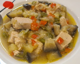 Foto del paso 7 de la receta: Guiso de pollo con berenjena, calabacín y pimientos