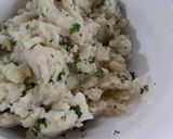 A picture of step 1 of Poha vada.