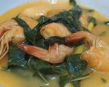 Foto langkah ke 7 dari resep Sayur Udang & Daun Singkong.