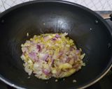 A picture of step 2 of Mexican Wrap.