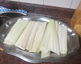Foto del paso 3 de la receta: Crema de acelgas / Pencas de acelgas fritas con jamón y queso