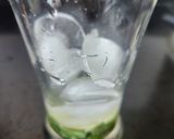 A picture of step 3 of Gulkand Paan Mojito (Non-Alcholic drink).