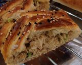 A picture of step 5 of Chicken Cheese Bread 😍😋.
