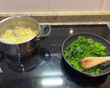Foto del paso 1 de la receta: Crema de espinacas