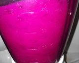 Foto langkah ke 1 dari resep Puding Buah Naga Lapis Susu.