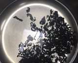 Hình bước làm 1 của món Bánh xèo Nhật Bản