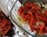 Foto del paso 3 de la receta Ensalada de pimientos rojos asados
