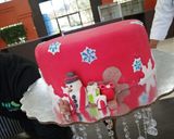 Foto del paso 9 de la receta: Pastel de fondant con decoración de Navidad 🎄☃️