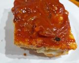 Foto del paso 4 de la receta: Pastel de polenta con bolognesa, queso, tuco y a caballo