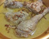 Foto langkah ke 5 dari resep Opor Ayam Lebaran (Ayam Kampung) Tips Empuk, Daging Tidak Hancur.