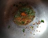 A picture of step 5 of Lahsuniya Dal Palak.