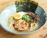 Foto langkah ke 6 dari resep Ramen Jepang : Tori Paitan Bahan Lokal.