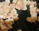A picture of step 1 of Chicken Cheese Penne Pasta.