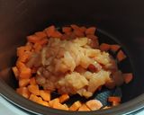 Foto del paso 2 de la receta: Macarrones con nata y pollo hechos con robot Moulinex 12en1