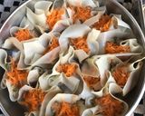 Foto langkah ke 5 dari resep Pangsit/Dimsum Udang dan Ayam.