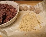 Foto del passaggio 3 della ricetta Polpette con mix di cavolo cappuccio