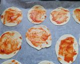 Foto del paso 6 de la receta: Crema de setas y mini pizza de hojaldre