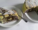 Foto langkah ke 10 dari resep Marble Japanese Cheese Cake.