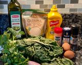 Foto del paso 1 de la receta: Tortitas de acelgas y quinoa (Gluten free & dairy free)