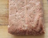 A picture of step 2 of Turkey with Sausage and Sage Stuffing.