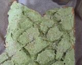 Foto langkah ke 2 dari resep Matcha Melon Pan Toast (Quick & Easy) pakai Air Fryer.