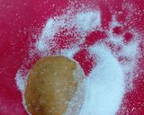 A picture of step 3 of Besan laddo.