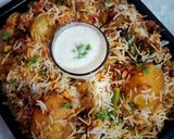 A picture of step 7 of Chana aloo Biryani🍲چنہ آلو بریانی 🍲.