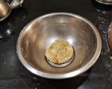 A picture of step 1 of Sattu Paratha.