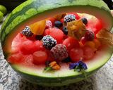 Une image de l'étape 7 de 🍉🍒Dessert fruité melon 🍈 pastèque 🍉.
