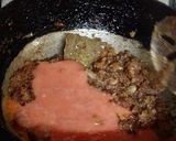 A picture of step 5 of Jackfruit veg in gravy.