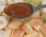 A picture of step 2 of Nashpati khatti meethi Chaat.