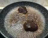 Foto langkah ke 4 dari resep Es Mambo Rasa Coklat, Mangga dan Jeruk.
