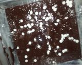 A picture of step 8 of Triple chocolate brownie.