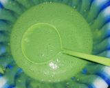 Foto langkah ke 2 dari resep Kue Cubit Pandan Teflon Endesss.